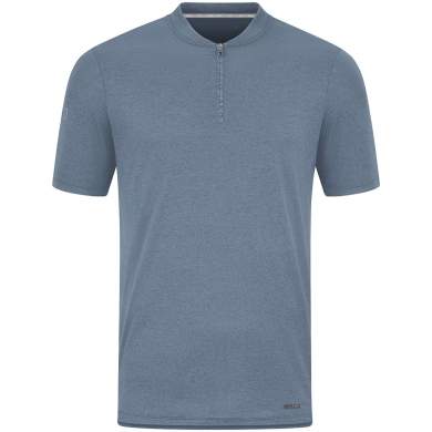 JAKO Leisure Polo Pro Casual (Polyester-Stretch-Jersey) smoke blue Men