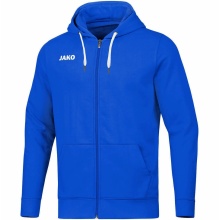 JAKO Leisure Hooded Jacket Base (70% Cotton) Royal Blue Kids