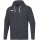 JAKO Leisure Hooded Jacket Base (70% Cotton) Anthracite Grey Kids