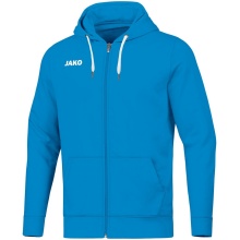 JAKO Leisure Hooded Jacket Base (70% Cotton) Light Blue Children