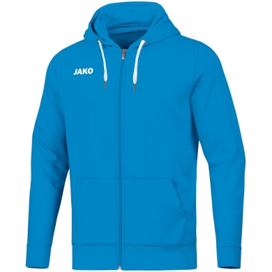 JAKO Leisure Hooded Jacket Base (70% Cotton) Light Blue Children