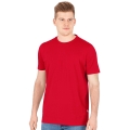 JAKO Leisure Tshirt Doubletex (Polyester/Cotton) red Men