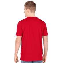 JAKO Leisure Tshirt Doubletex (Polyester/Cotton) red Men