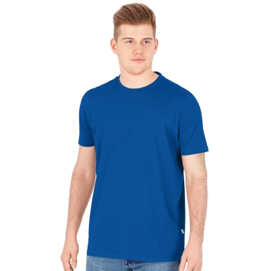 JAKO Leisure Tshirt Doubletex (Polyester/Cotton) royal blue Men