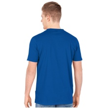 JAKO Leisure Tshirt Doubletex (Polyester/Cotton) royal blue Men