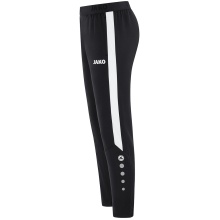 JAKO Sport and Leisure Trousers Power (Stretch-Micro-Twill) long black/white Women