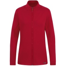 JAKO Leisure Jacket Pro Casual (elastic material, side pockets) red Women