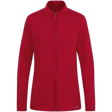 JAKO Leisure Jacket Pro Casual (elastic material, side pockets) red Women