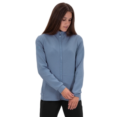 JAKO Leisure Jacket Pro Casual (elastic material, side pockets) smoke blue ladies