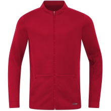 JAKO Leisure Jacket Pro Casual (elastic material, side pockets) red Men