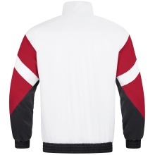 JAKO Leisure Jacket Retro (Stretch-Micro-Twill) black/white/red Men