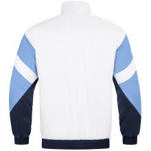 JAKO Leisure Jacket Retro (Stretch-Micro-Twill) black/white/sky blue Men