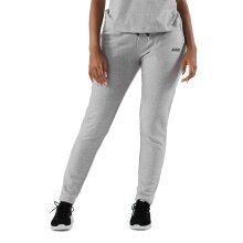 JAKO Leisure Jogging Trousers (70% Cotton) Base long light grey Women