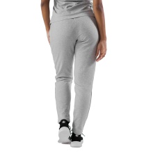 JAKO Leisure Jogging Trousers (70% Cotton) Base long light grey Women