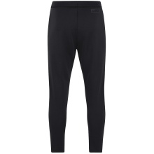 JAKO Jogging Pants Pro Casual (elastic material, side pocket with zipper) long black Men