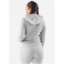 JAKO Leisure Hooded Jacket Base (70% Cotton) Light Grey Women