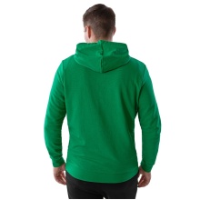 JAKO Leisure Hooded Jacket Base (70% Cotton) Green Men