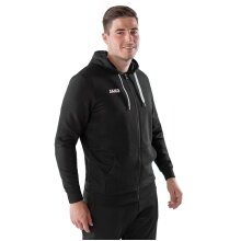 JAKO Leisure Hooded Jacket Base (70% Cotton) Black Men