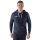 JAKO Leisure Hooded Jacket Base (70% Cotton) Navy Blue Men