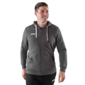 JAKO Leisure Hooded Jacket Base (70% Cotton) Anthracite Grey Men