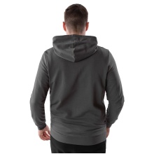 JAKO Leisure Hooded Jacket Base (70% Cotton) Anthracite Grey Men