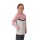 JAKO Iconic Hooded Jacket (Polyester Fleece, Side Pockets with Zipper) Light Grey/Pink/Charcoal Grey Kids