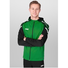 JAKO Hooded Jacket Performance (Polyester Fleece) green/black Men