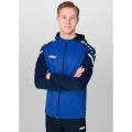 JAKO Hooded Jacket Performance (Polyester Fleece) royal blue/navy blue Men