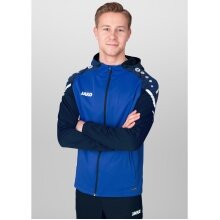 JAKO Hooded Jacket Performance (Polyester Fleece) royal blue/navy blue Men