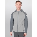 JAKO Hooded Jacket Performance (Polyester Fleece) light grey Men