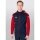 JAKO Hooded Jacket Performance (Polyester Fleece) navy/red Men