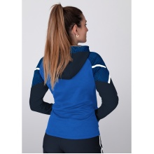 JAKO Hooded Jacket Performance (Polyester Fleece) royal blue/navy blue Women