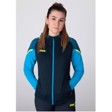 JAKO Hooded Jacket Performance (Polyester Fleece) navy/blue Women