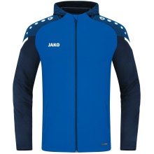 JAKO Hooded Jacket Performance (Polyester Fleece) royal blue/navy blue Boys/Girls/Children