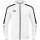 JAKO Hooded Jacket Power (Polyester Fleece, Side Pockets with Zip) White Kids