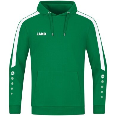 JAKO Hoodie Power Hooded Sweatshirt (Organic Cotton) Green Men