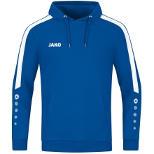 JAKO Hoodie Power Hooded Sweatshirt (Organic Cotton) Royal Blue Kids