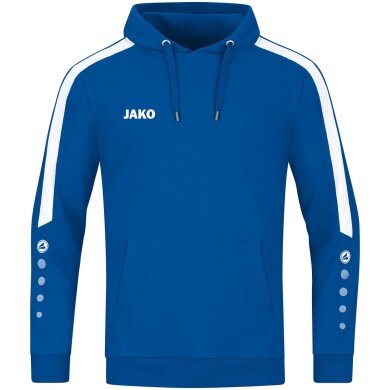 JAKO Hoodie Power Hooded Sweatshirt (Organic Cotton) Royal Blue Men