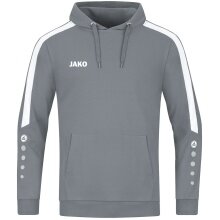 JAKO Hoodie Power Hooded Sweatshirt (Organic Cotton) dark grey Kids