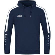 JAKO Hoodie Power Hooded Sweatshirt (Organic Cotton) Navy Blue Kids