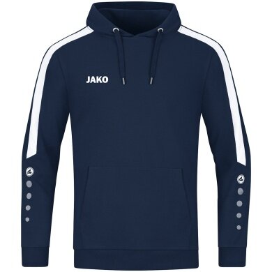 JAKO Hoodie Power Hooded Sweatshirt (Organic Cotton) Navy Blue Men