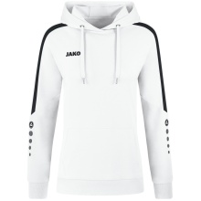 JAKO Hoodie Power Hooded Sweatshirt (Organic Cotton) White Women