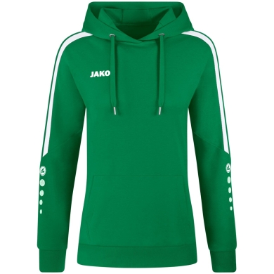 JAKO Hoodie Power Hooded Sweatshirt (Organic Cotton) Green Women