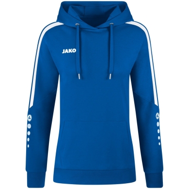 JAKO Hoodie Power Hooded Sweatshirt (Organic Cotton) royal blue Women