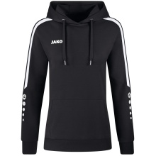 JAKO Hoodie Power Hooded Sweatshirt (Organic Cotton) Black Women