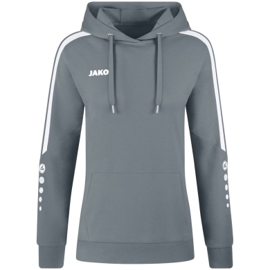 JAKO Hoodie Power Hooded Sweatshirt (Organic Cotton) dark grey Women