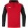 JAKO Hoodie Performance (Polyester Fleece) red/black Men