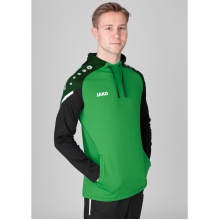 JAKO Hoodie Performance (Polyester Fleece) green/black Men