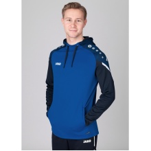 JAKO Hoodie Performance (Polyester-Fleece) royal blue/navy blue Men