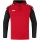 JAKO Hoodie Performance (Polyester-Fleece) red/black Women